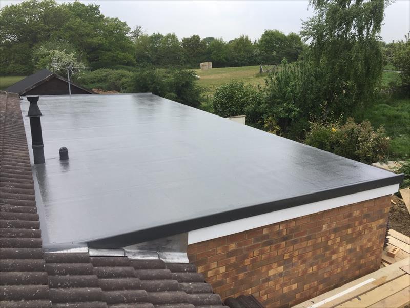 Flat roof by Top Level Roofing & Building Solutions