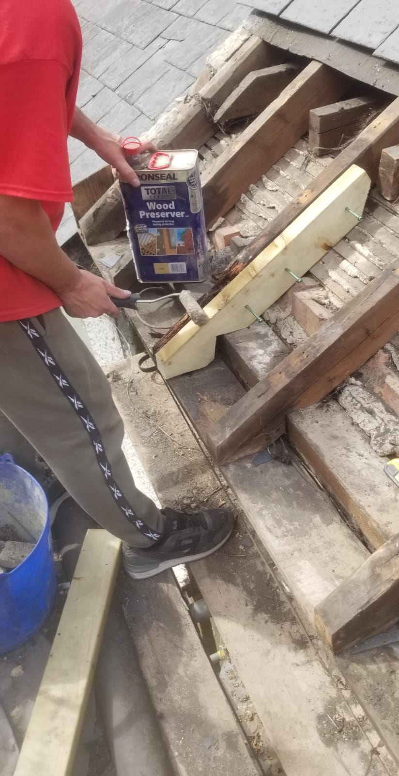 Roof repair by Top Level Roofing & Building Solutions
