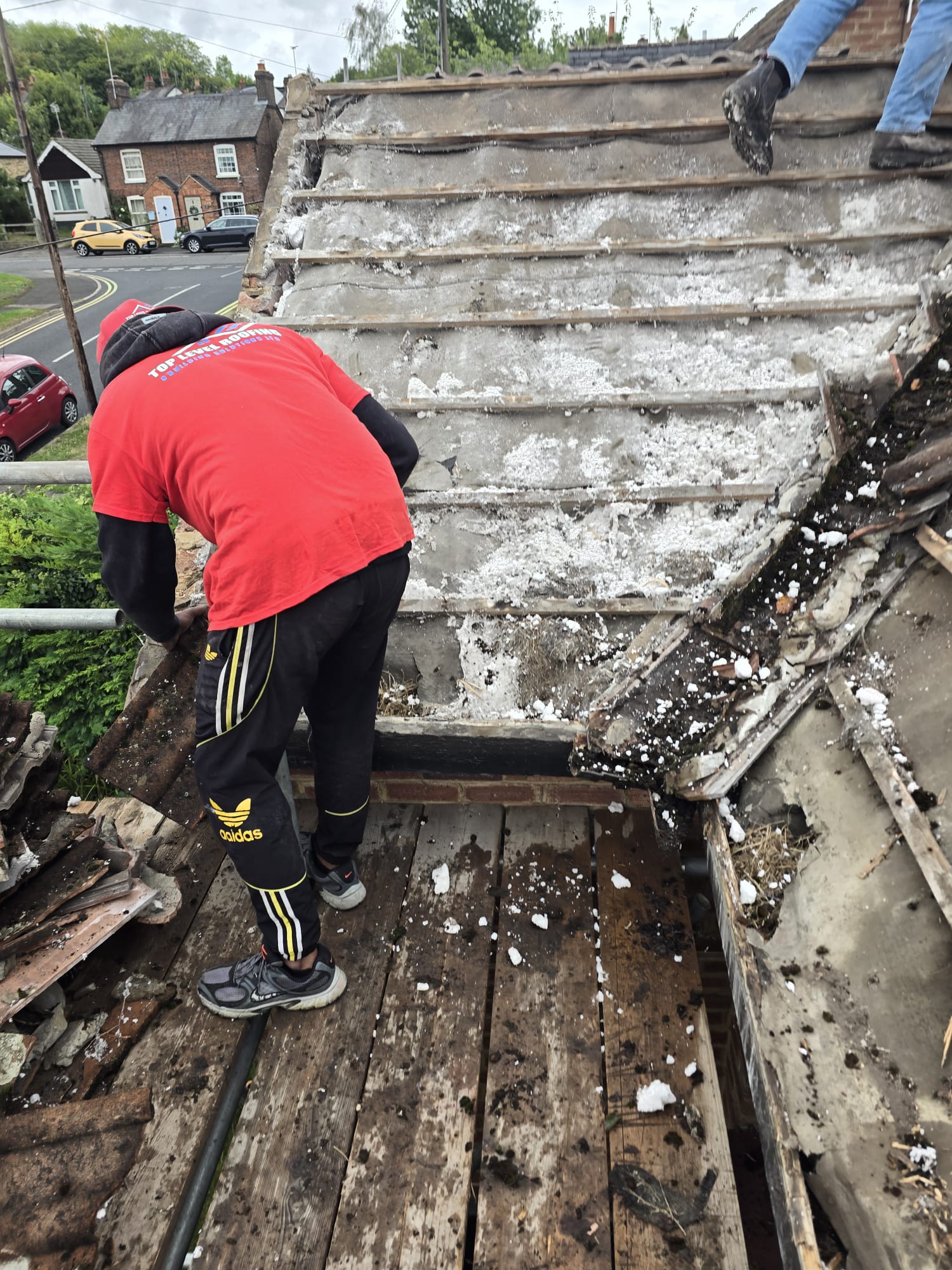 Roof repair by Top Level Roofing & Building Solutions